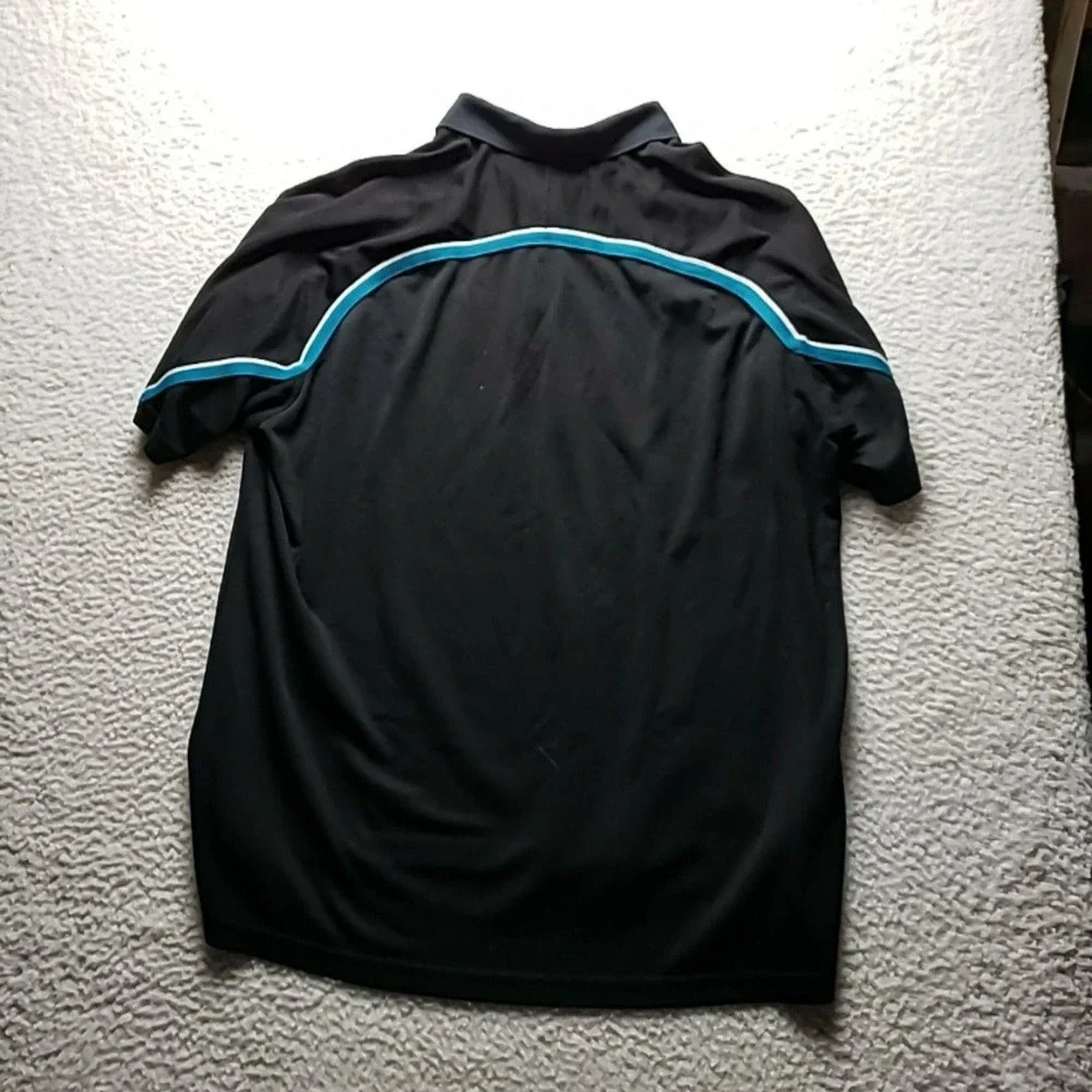 Jacksonville Jaguars Shirt Mens 2XL Black NFL Football NFL Team Apparel Polo